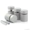 Simply Standoffs Complete 1"D x 1"L   Contractor Pack - Matte Silver OEMK-CP100MS - alternate 1